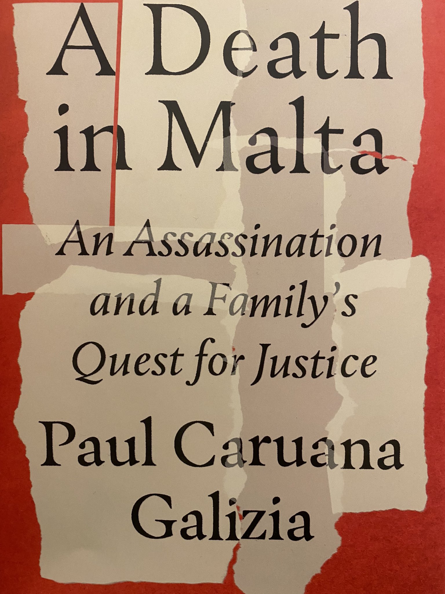 A Death in Malta: An Assassination and a Family's Quest for