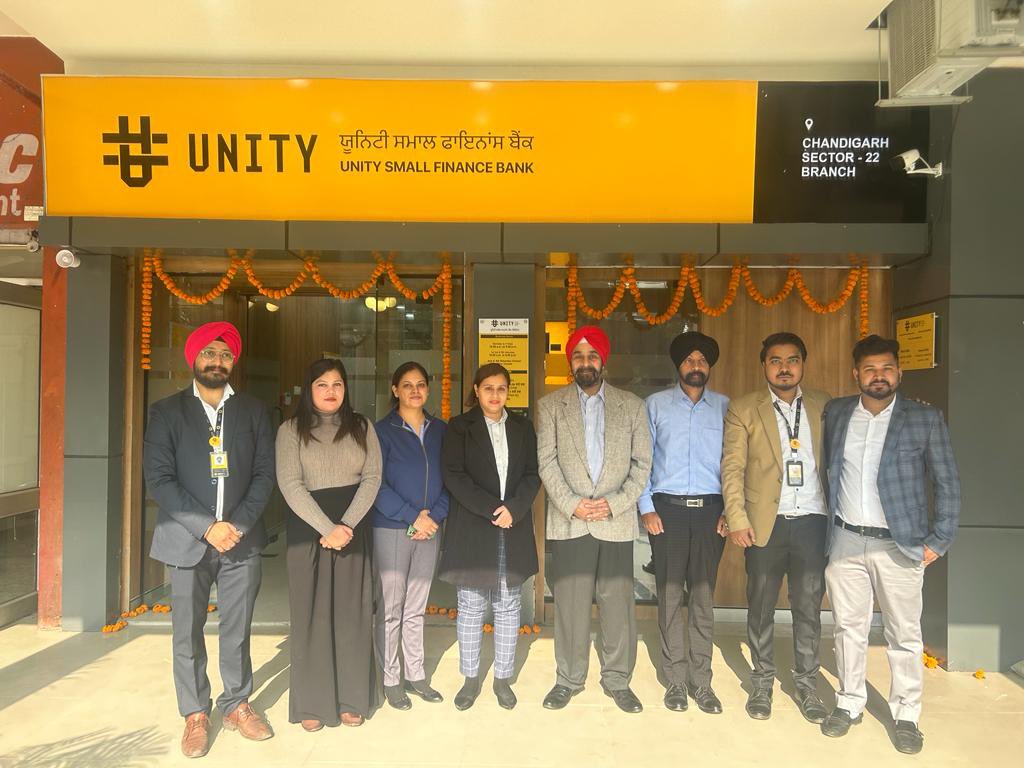 UnitySFBank's tweet image. Unity Bank enters Punjab, the state of 5 rivers! 

Presenting branch no. 143 at Sec-22 Chandigarh! 

Come visit us and start your Banking Journey Today: tinyurl.com/mr46w6dj

#WeareNowInPunjab #PunjabBanking #UnitySFB #Unity
