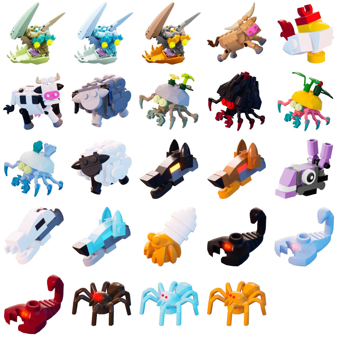 Lego fortnite monster sale