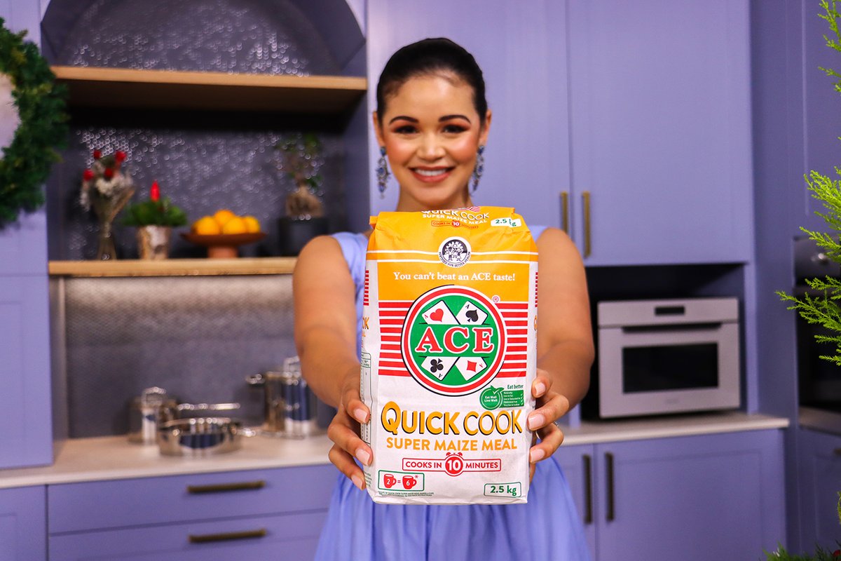 expressoshow's tweet photo. WIN your share of R50,000 with ACE!
Make a dish with ACE Quick Cook Maize or ACE Quick Cook Samp.
Reply with a photo of the dish & product used, description & include #AmaizingAceFestive OR WhatsApp to 071 295 1485
Comp close 8 December
Ts&Cs https://t.co/D3QUB4ZJd4
#ExpressoShow https://t.co/6RVrnobSV4