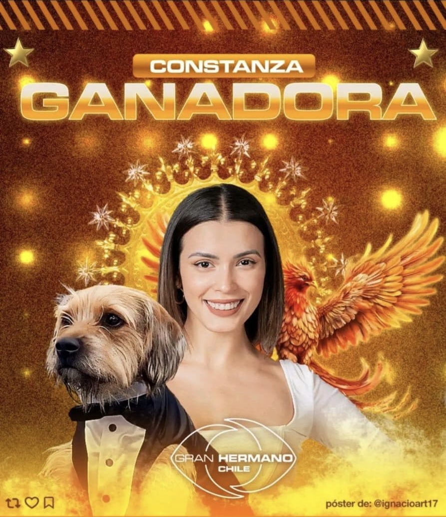 by7vtii's tweet photo. Lo logramos, coronamos a nuestra reina ❤️‍🔥

#FinalGranHermano #ConstanzaGanadora
#GranConstanza https://t.co/nTBkX2ygyO