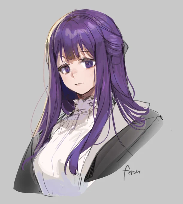 Fern doodling. She really gives that mommi vibe.. 