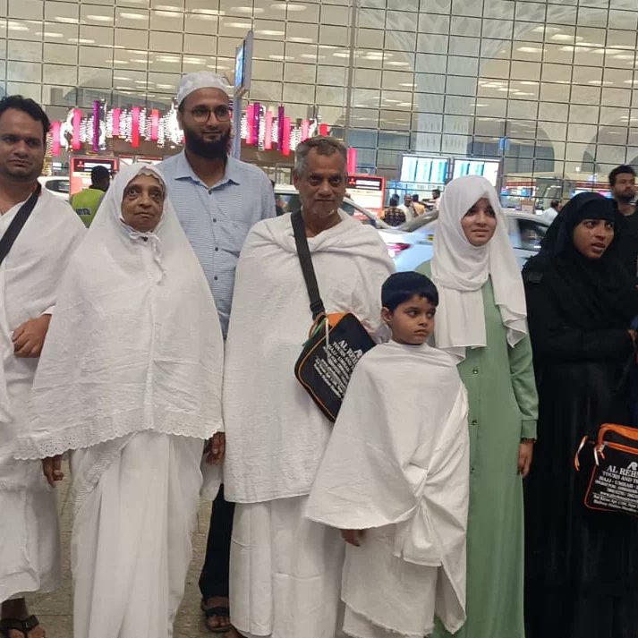 shahsarfaraz's tweet image. #04Dec Umrah Departure 🛫 from Mumbai