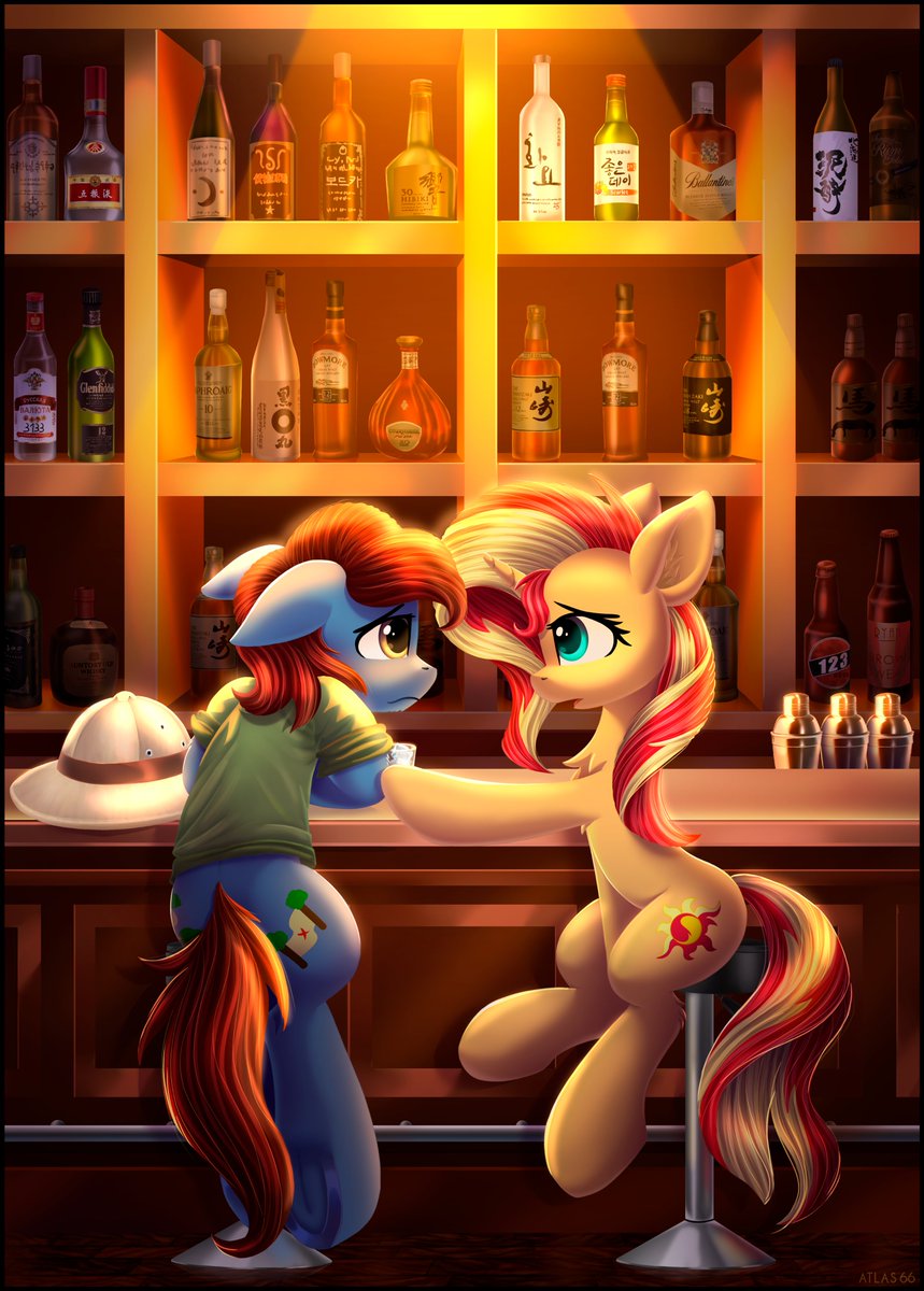 🥃Sitting at the bar