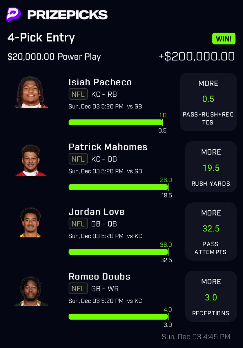 toosii2x's tweet photo. WTF! What’s the biggest win in Prize Picks history???? This has to be it 😫😫💰 CASH IT BABY https://t.co/vBCqHx0Urz