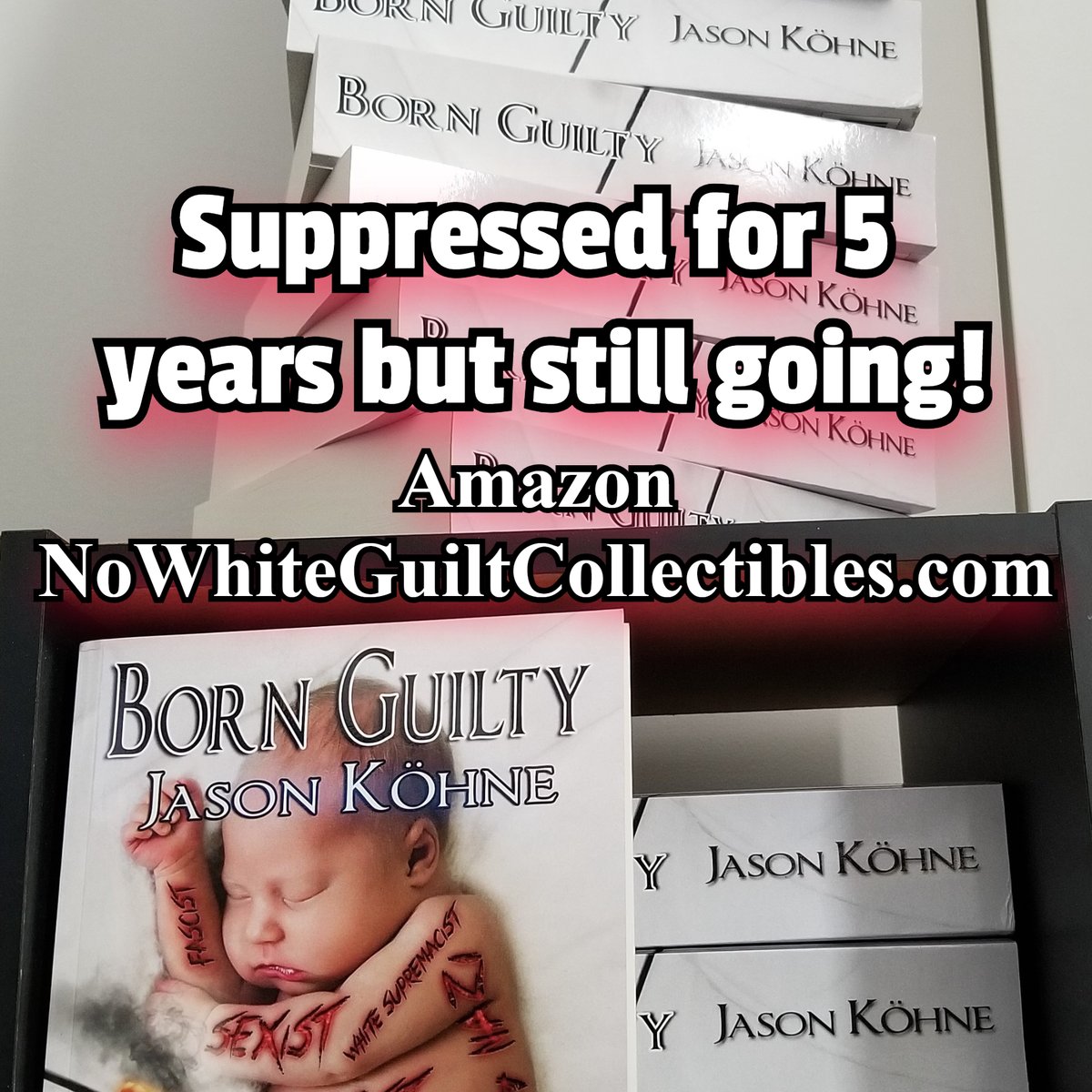 NoWhiteGuiltNWG's tweet image. 5 years suppressed!

amazon.com/dp/1727631625

I wrote this book about how I broke the chains of this garbage, mostly with my words but a few times defending myself with my fists.

I speak to you in the first person. You read a few stories from my library. You dream when you sleep