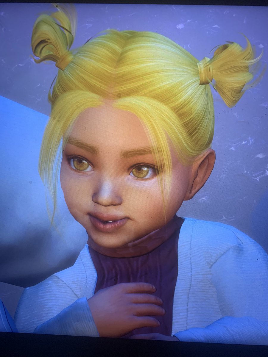 yourdecoysims's tweet image. This is Yeva’s daughter. Not the heir BUT she is so cute 🥰 #Sims4 #NotSoBerryChallenge