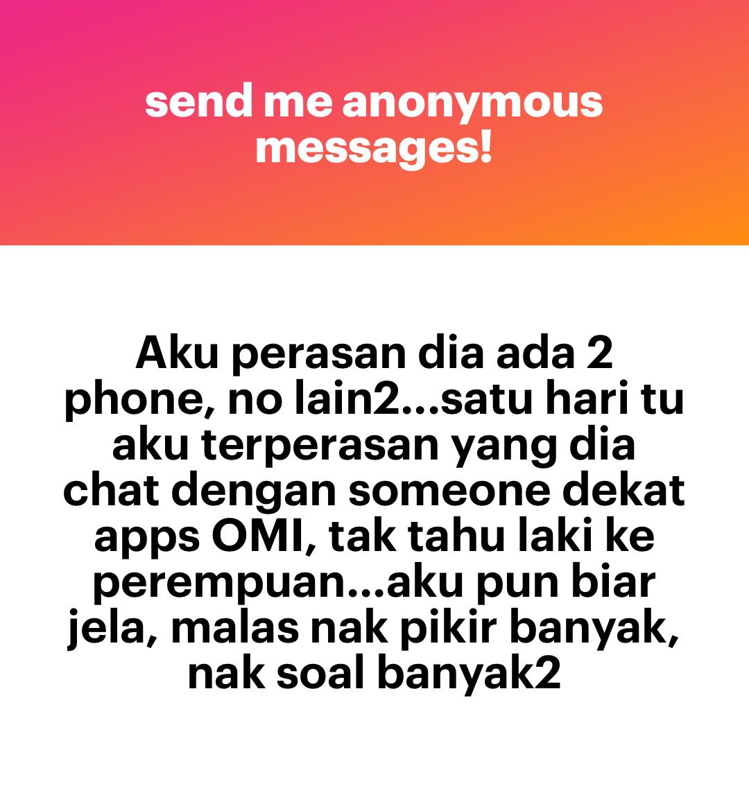 meinmokhtar's tweet photo. Kompom curang. Be strong bro. Jangan naik tangan. Consult la dengan orang terdekat. https://t.co/aGHNiwArZp