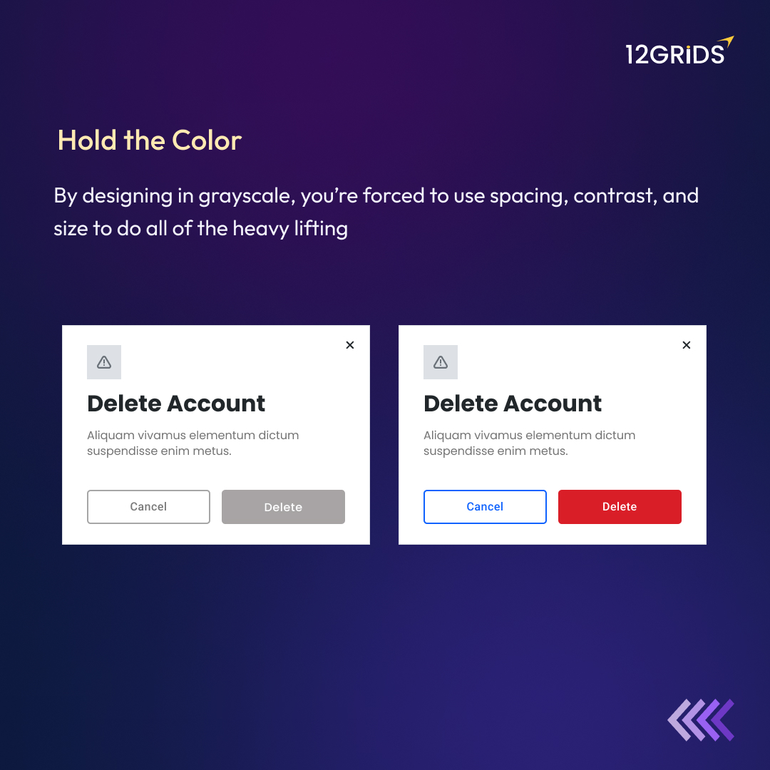 12Grids's tweet photo. New to UI/UX Design? We've got your back! Let's start from scratch, shall we? (1/3)
#uidesign #uidesignchallenge #uidesigner #uxdesign #uxdesigner #12grids #uxdesigntips #uxdesigning #designagency https://t.co/UHsOo1uD43