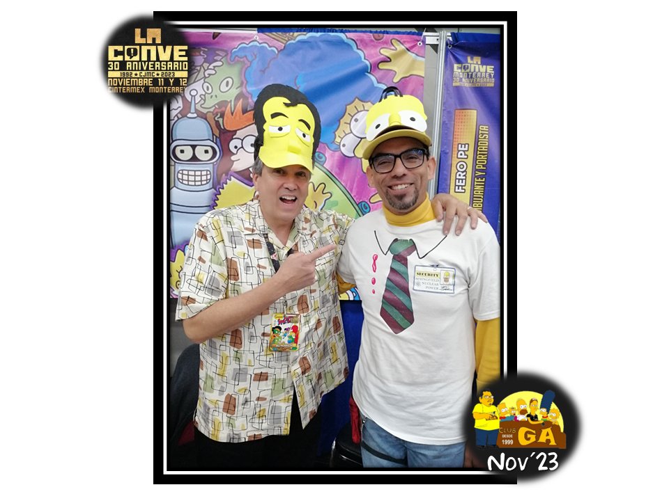 ClubGA1's tweet photo. Bill Morrison nos acompaño en @LaConveMTY 60. https://t.co/hCC4G0RNR7