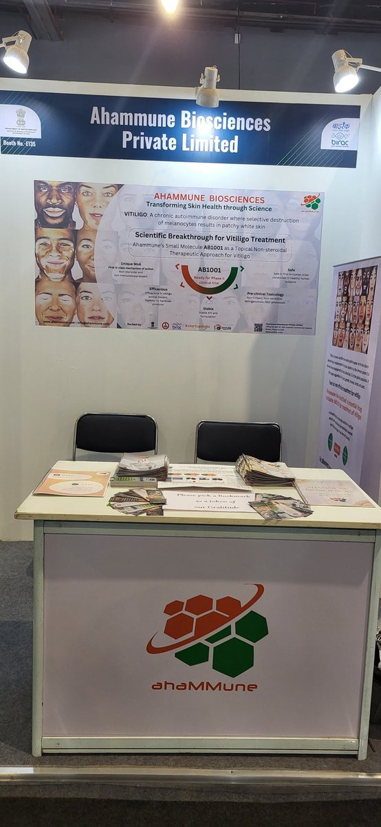 Come visit us at <a href="/GlobalBioIndia/">Global Bio India</a> at booth E135 for amazing science and exciting discussion and learn about our experimental therapeutic solution for vitilio.