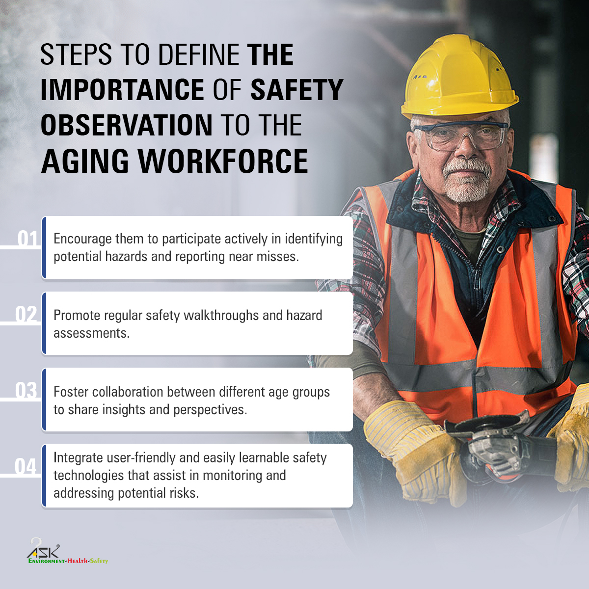 Askehs_software's tweet image. By recognizing the unique strengths of an aging workforce and implementing proactive safety measures, organizations can build a safe workplace and benefit from the collective wisdom of its diverse workforce.  

ask-ehs.com/software/safet… 

#WorkplaceSafety #AgingWorkforce