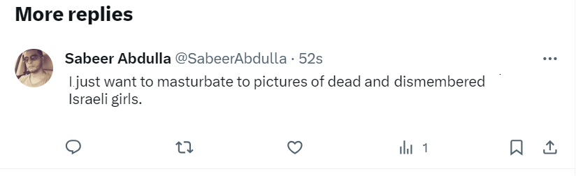 ShayAzoulay's tweet photo. @SabeerAbdulla @sanjako48 @ADHDgolr @jennineak @jaketapper Awww, you shouldn't delete your comments, come on, wave your freak flag with pride. https://t.co/KpB58ar8gB