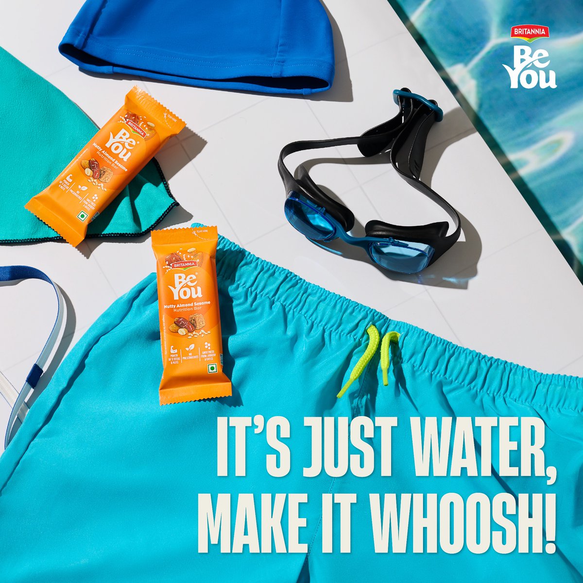 Britannia_BeYou's tweet photo. Dive into the goodness of #BeYou Nutty Almond Sesame #NutritionBar
Sweetened with dates and jaggery. Itโs fiber-packed, yummy, and oh-so nutty!
#BeYou #Britannia #DONotDoubt
#ProteinBars #Fitness #healthyeating #fitnessaddict #gymlife #wellness #healthylifestyle https://t.co/2wJWGrU2jc