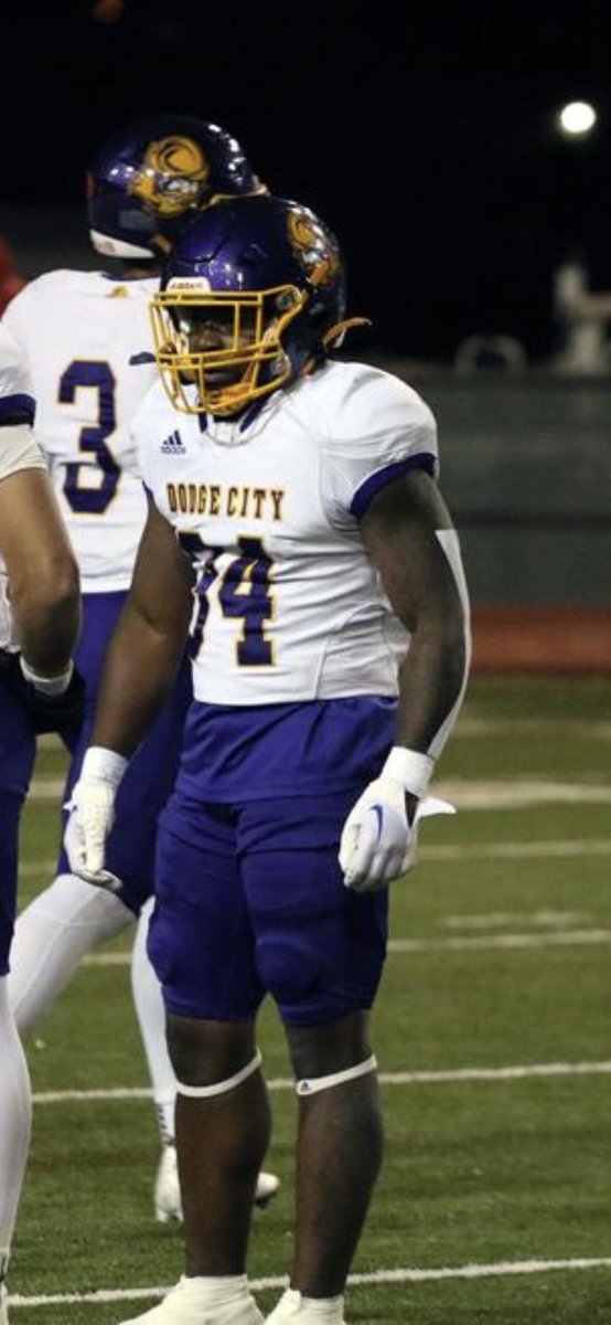 Tmaclive1's tweet photo. I thank GOD for giving me the opportunity to play football at Dodge City and thanks to all the Coaches as well! @oneway7on7 @UmbraDylan @CoachRich72 @GibsonAnathan @TNTchalla https://t.co/KkNdUbae7g https://t.co/tSa33h3ZoP