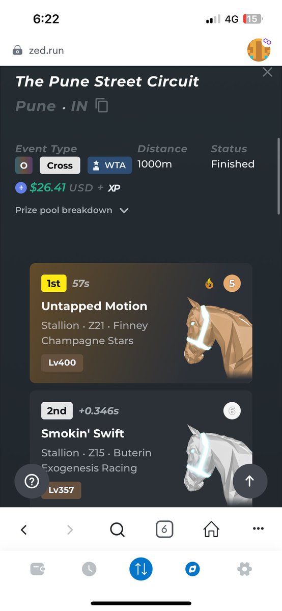 Champagne Stars NFT Horses tweet media