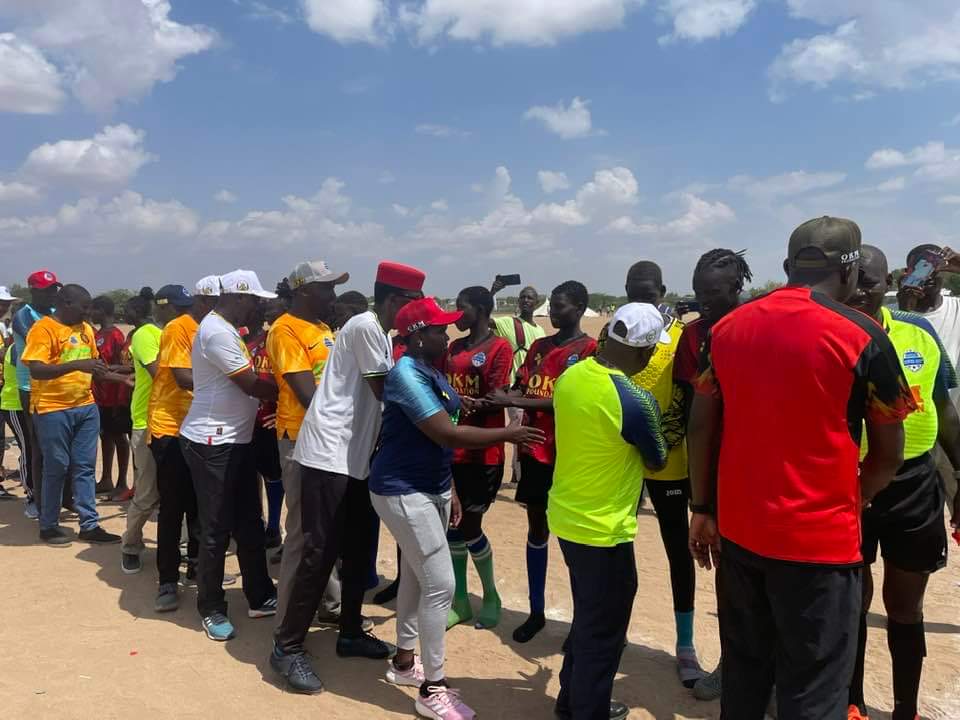 1.The MP for Loima constituency Hon <a href="/pakujah/">Pakujah, PhD TrulyThe3RD</a> yesterday graced the OKM tournament finals held at Lodwar Mixed primary ground;to cheer and be in solidarity with the Turkwel FC that went on successfully into the finals to meet with Lobokat Fc of Turkana South.<a href="/oloojl/">JOloo #SafetyFirst 🇰🇪 🇰🇪</a> <a href="/kipmurkomen/">KIPCHUMBA MURKOMEN, E.G.H</a>