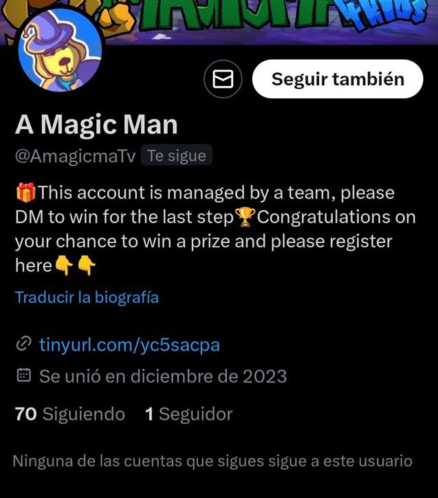 1. This and <a href="/amagicredeem/">ONLY AMAGICMAN WINNERS</a> are my only profiles. I would never make you do a survey or click anything. If you fall for this then your just a potato.

2. Click #amagicmanvouches to see all the 5000+ prizes ive given to the community. Click latest to see what I gave today.

❤️+♻️ to