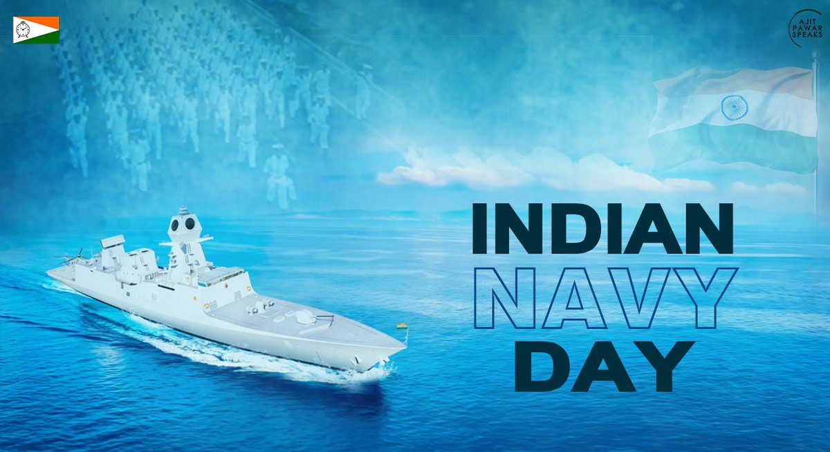 Thanking our Navy forces for their devotion & commitment in protecting our marine borders & safeguarding our Country. #IndianNavyDay