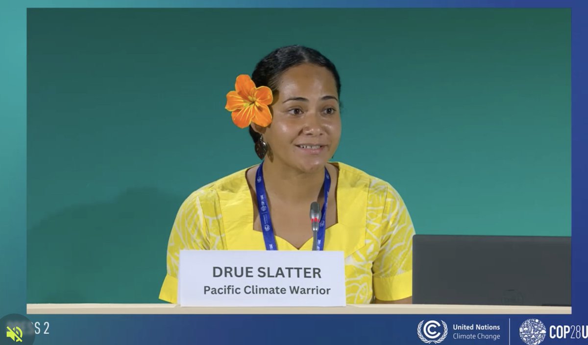 'Much of the progress we’ve made on climate has been because of the sweat and tears of Pacific Island negotiators. We need to remove fossil fuel lobbyists for the Pacific is to have a future. We're not drowning, we’re fighting.' -Drue Slatter, @350Pacific #KickBigPollutersOut