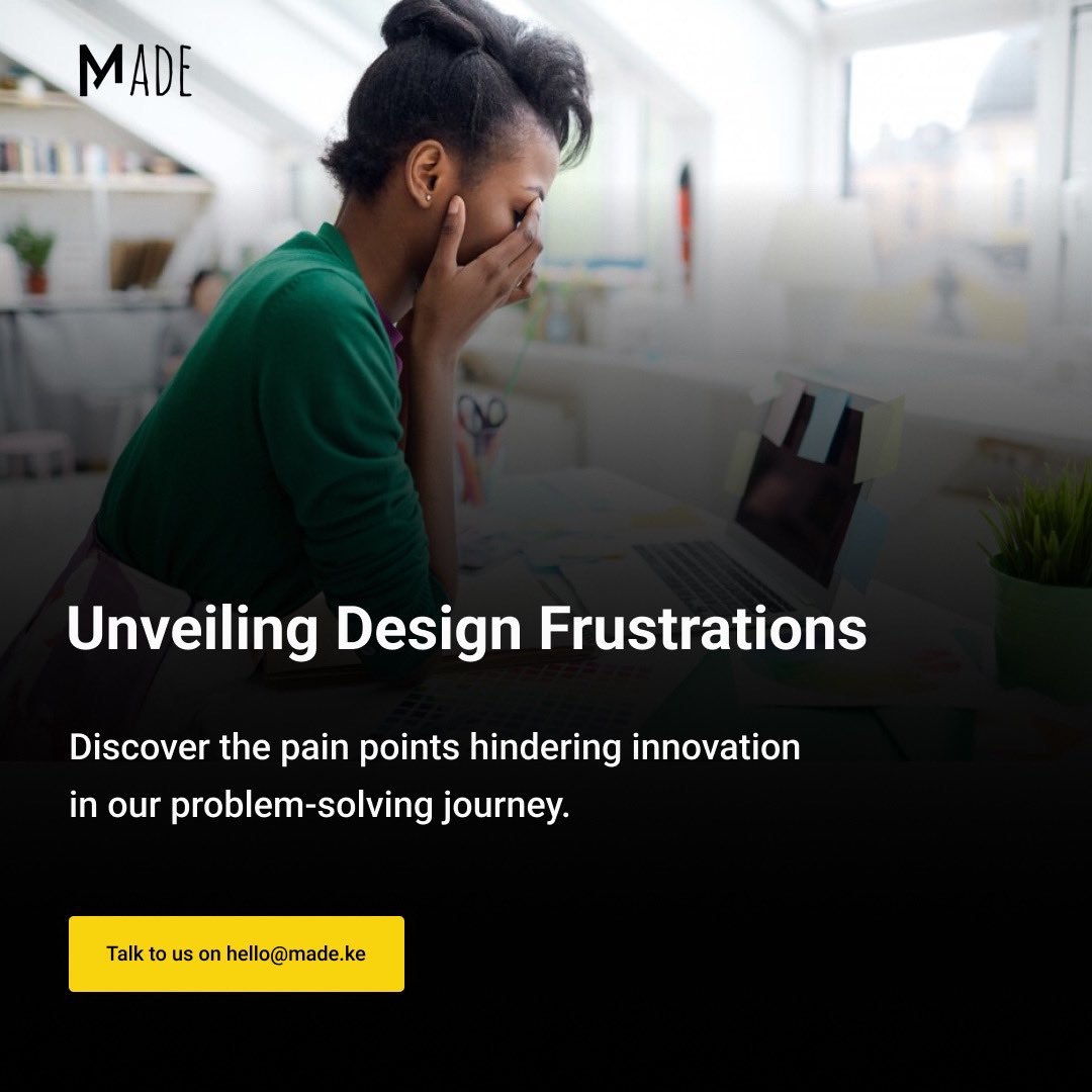 _MadeByPeople_'s tweet photo. 🔍 What frustrates you in problem-solving? Share your insights! #DesignFrustrations #MadeByPeople https://t.co/KIZipiRCu9