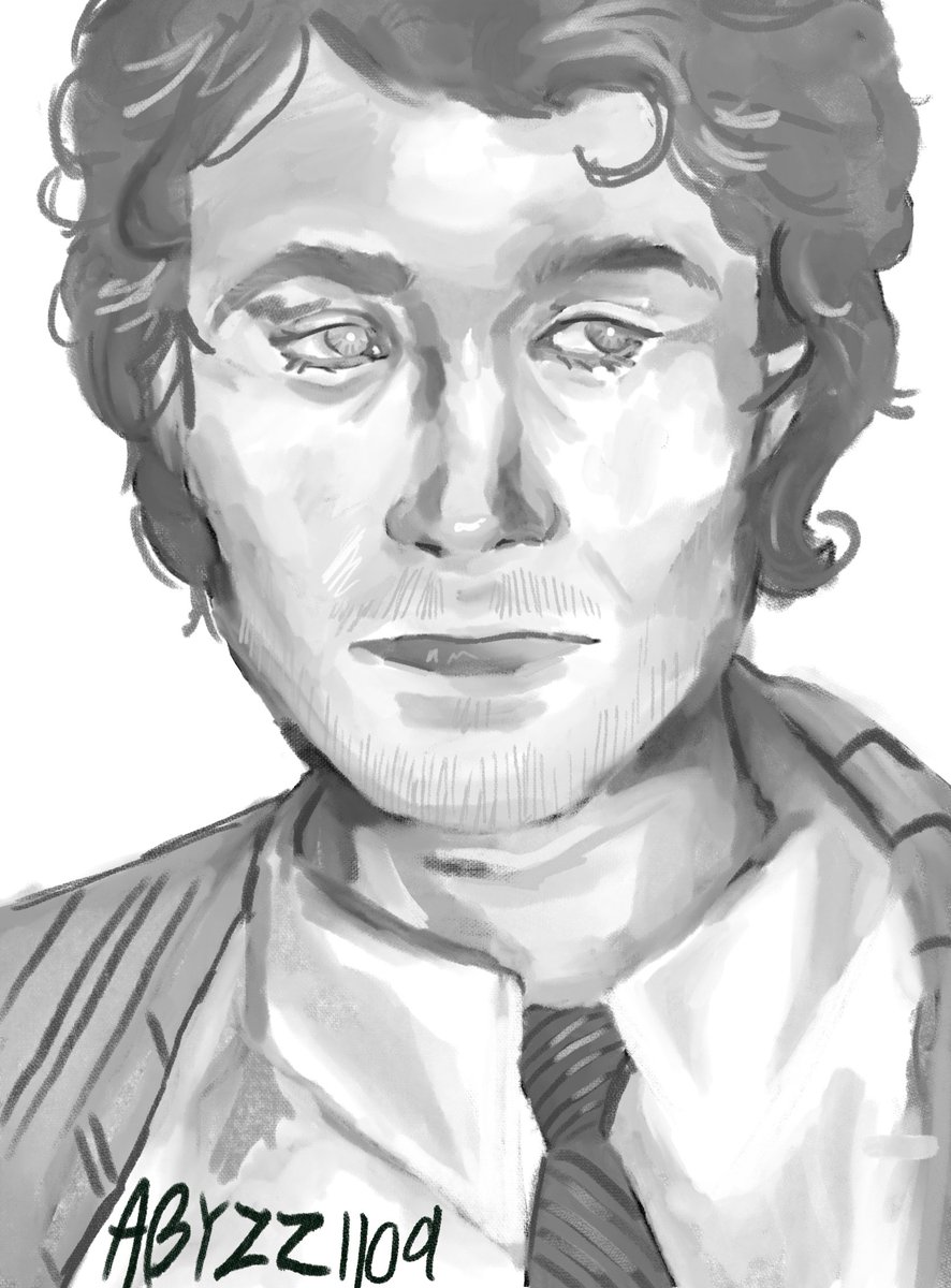 Abyzz1109's tweet photo. Tried to draw hugh / will #hannibal #hughdancy #hannibalfanart #digitalart #procreate #fanart ￼#digitalart #artwork #digitaldrawing #abyzz https://t.co/zO6s37rEpN
