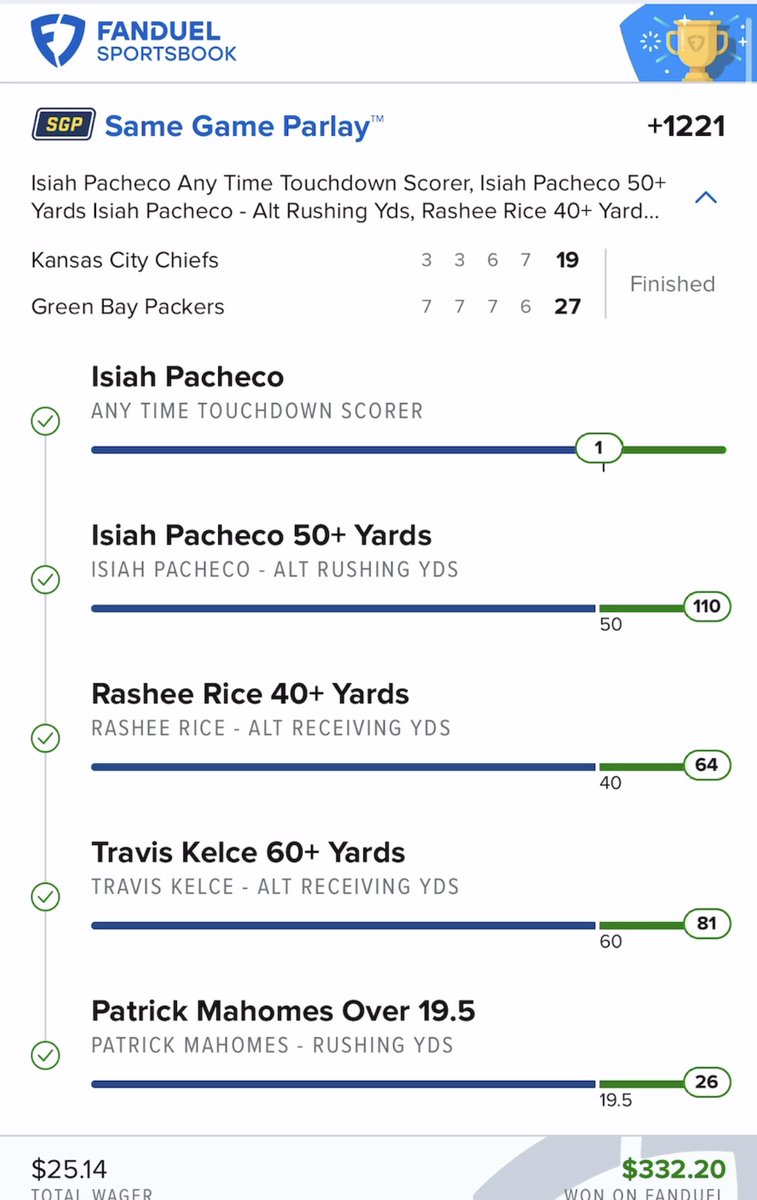 Fire day from <a href="/Gustoquis/">Gusto</a> 3 peat 🔥✅🎯🥱 <a href="/FDSportsbook/">FanDuel Sportsbook</a> #GamblingTwitter #GamblingX 

The Parlayers Club ✅