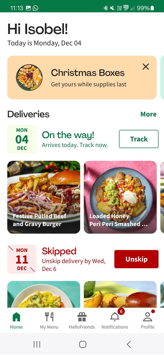 apeofdeath's tweet photo. @HelloFreshUK my box isn't even with the depot and its due today??? https://t.co/WagjsrQmtE
