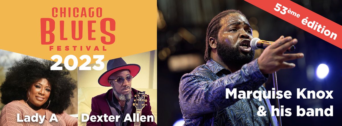 Une belle cuvée et un plateau 100% inédit à ne surtout pas manquer pour cette 53ème édition du Chicago Blues Festival qui fera une halte à Niort au Camji ce dimanche à 18h !

+ d'infos : camji.com