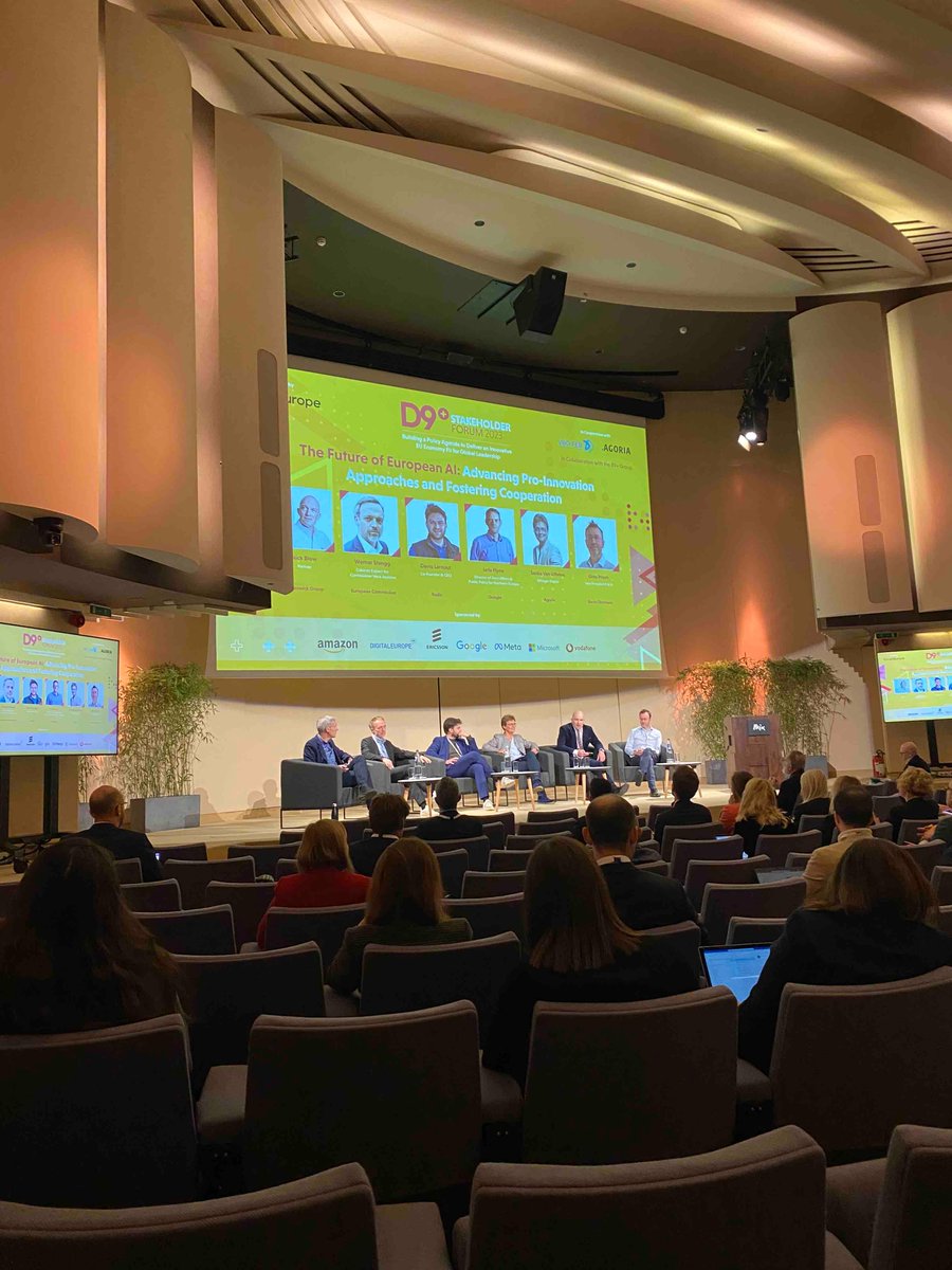 Today we’re participating in the #D9+ Stakeholder Forum, taking place in the context of the D9+ ministerial meeting and ahead of the EU Telecoms Council tomorrow