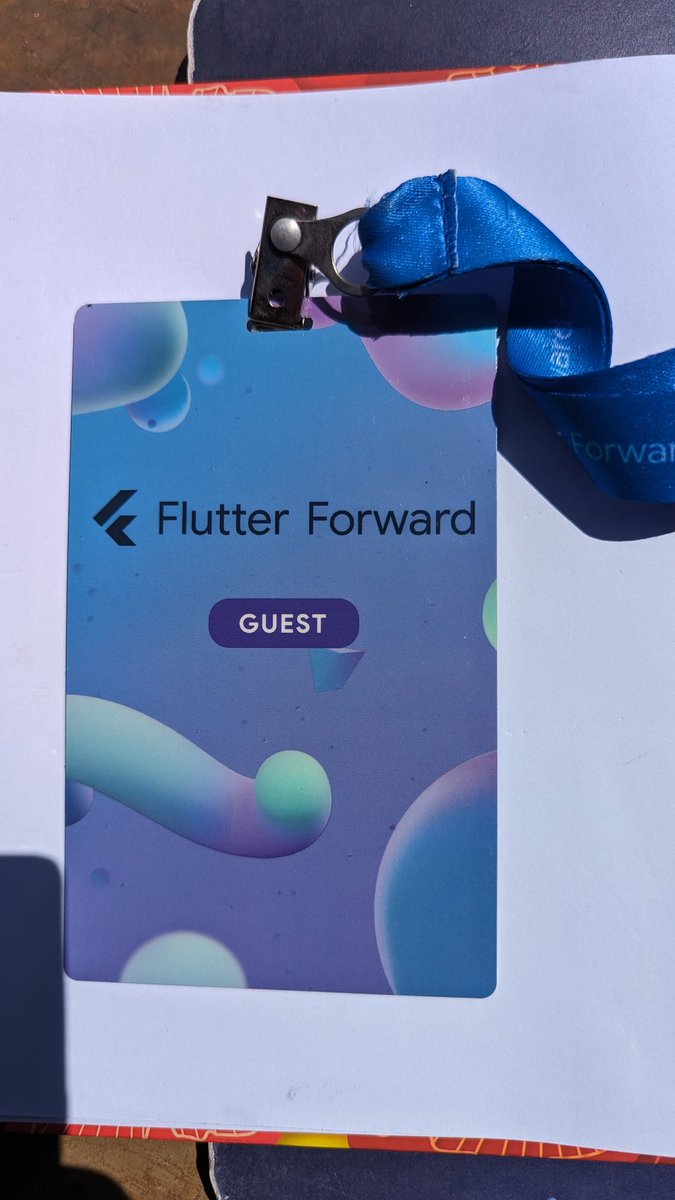 yokwejuste's tweet image. #FlutterForward in Kenya(Nairobi) in January.
Attending such an event was first of its kind to me. Thanks to @googledevs for sponsoring my trip.
I got something alongside 😁