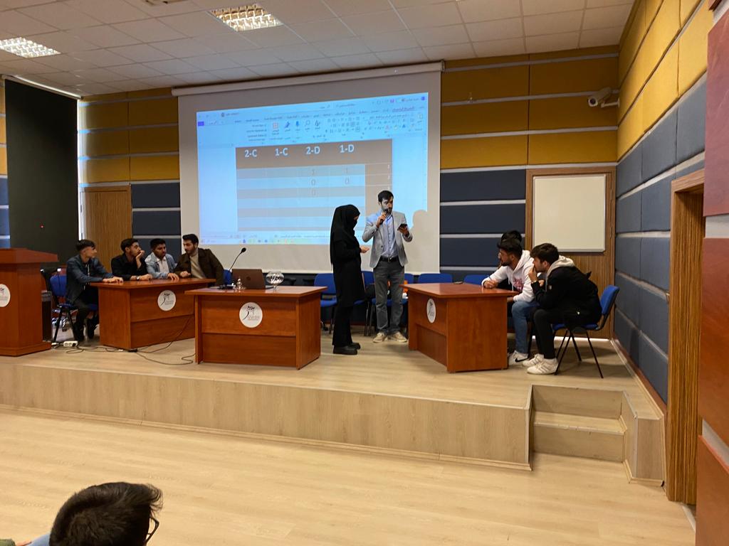 kbuislami's tweet photo. Fakültemizde Dr. Öğr. Üyesi Salih Derşevi yönetiminde aylık Arapça yarışmaları düzenlenmektedir. Kasım ayındaki yarışma 21.11.2023 Salı günü 1. Konferans Salonunda gerçekleştirildi. https://t.co/2wKVumg8Nv