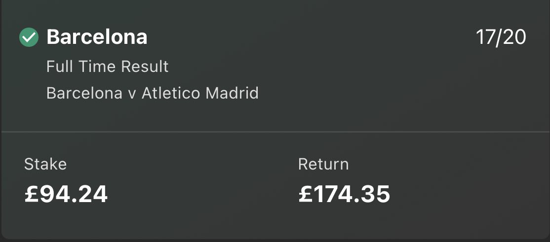 StattBets's tweet image. Keep an eye out for Step 4 of our ladder 🪜 coming soon 👀

A successful pick last night has taken us to just over £175! 💥

Let’s keep the climb going 💪🏼📈

 #betwin #ladderbet #bettingtips #FootballBet