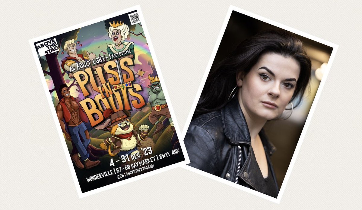 Opening tonight in #PussInBoots @WondervilleLive is @Lucy_Penrose