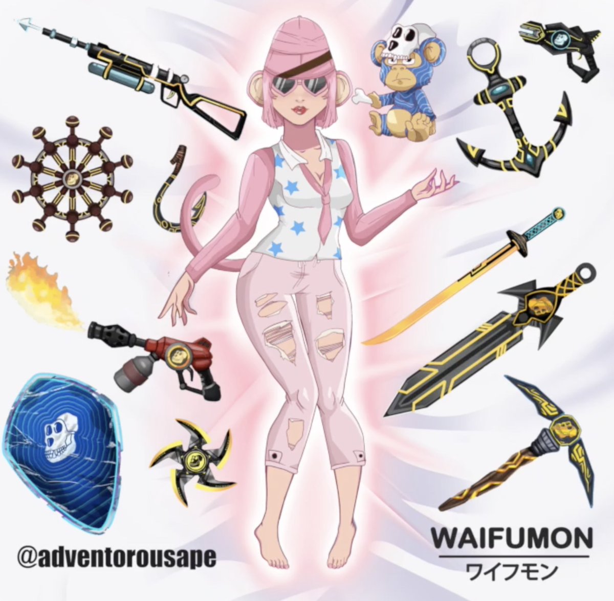 AaronLeupp's tweet photo. Day #956
EVERYONE is a winner! 🥳📷@Waifumons NFT to ALL that post wallet # or $ETH or Metamask address below! #NFTGiveaway airdrop ain't no Pokémon POAP Anime Waifu Bored JPG it a Waifumon! #FreeNFT https://t.co/B6iYut5Wag