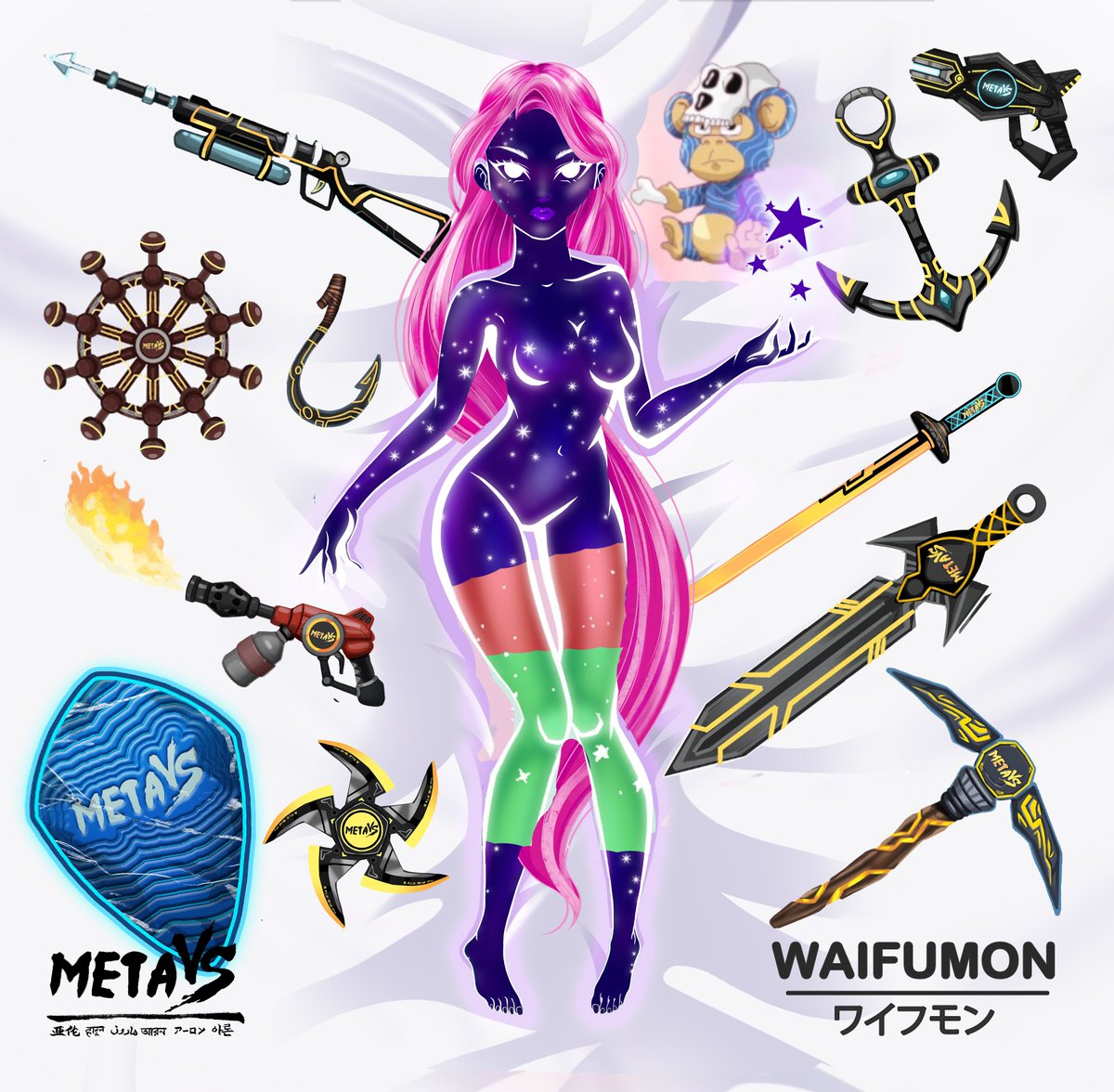 Day #950
EVERYONE is a winner! 🥳📷<a href="/Waifumons/">Waifumon</a> NFT to ALL that post wallet # or $ETH or Metamask address below! #NFTGiveaway airdrop ain't no Pokémon POAP Anime Waifu Bored JPG it a Waifumon! #FreeNFT