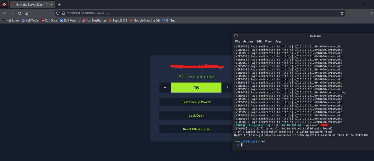 HowToHack1337's tweet image. اليوم الثالث من فعالية #adventofcyber2023 ،
التحدي يعلمك كيف تعمل brutefource for login page

[Day 3] Brute-forcing Hydra is Coming to Town
#tryhackme #ctf #الامن_السبيراني