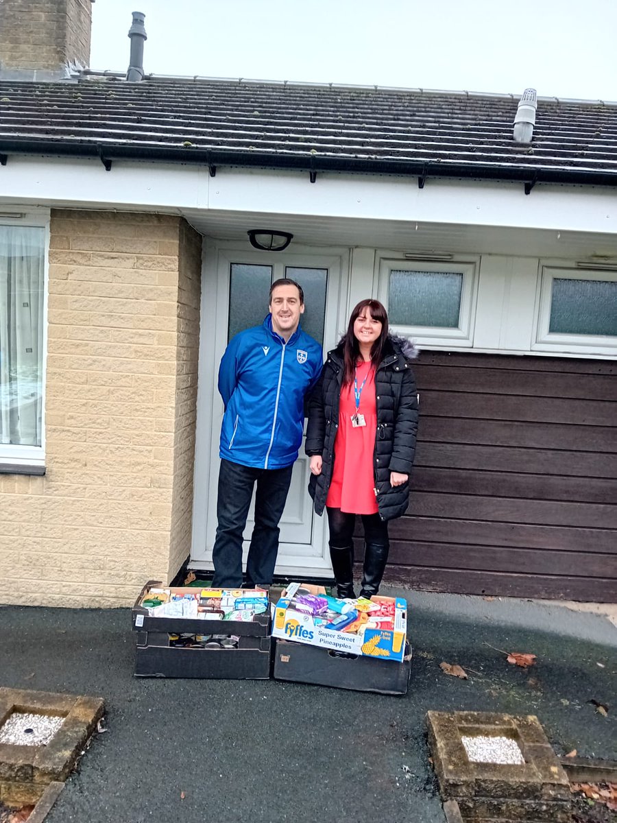 Thank You to Sharron and the customers of <a href="/Morrisons/">Morrisons</a> Guiseley for their donations to our Foodbank Collection! We have already distributed donations to the <a href="/AireboroughC/">Aireborough Childrens Centre</a> this morning! 

A reminder to keep an eye out on our social media pages for a new date for our Collection!