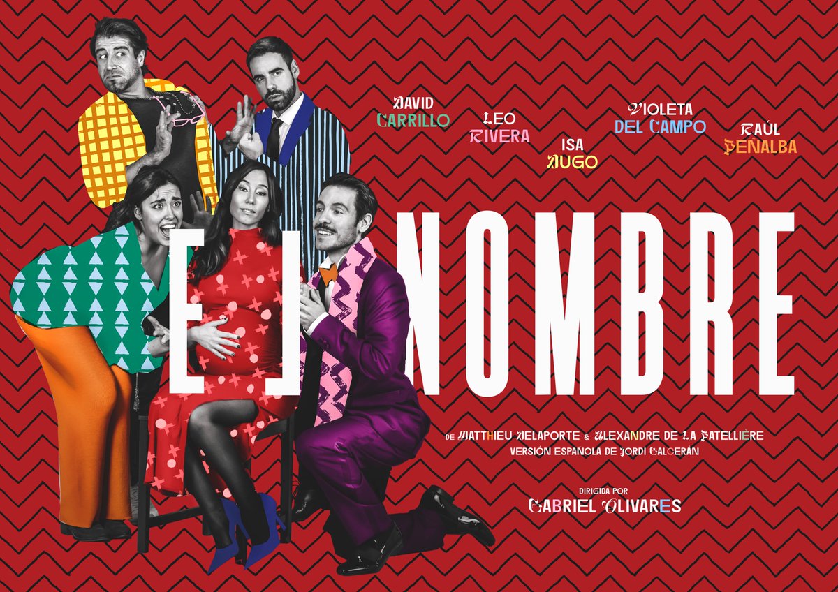 ¡#ElNombre está de vuelta! 

La comedia que te hará reír sin parar regresa a la cartelera teatral madrileña con las entradas agotadas.

¡No te la pierdas esta divertidísima obra en el @teatrolalatina los próximos 11 y 18 de diciembre🎭😂 

 #Teatro #Comedia
