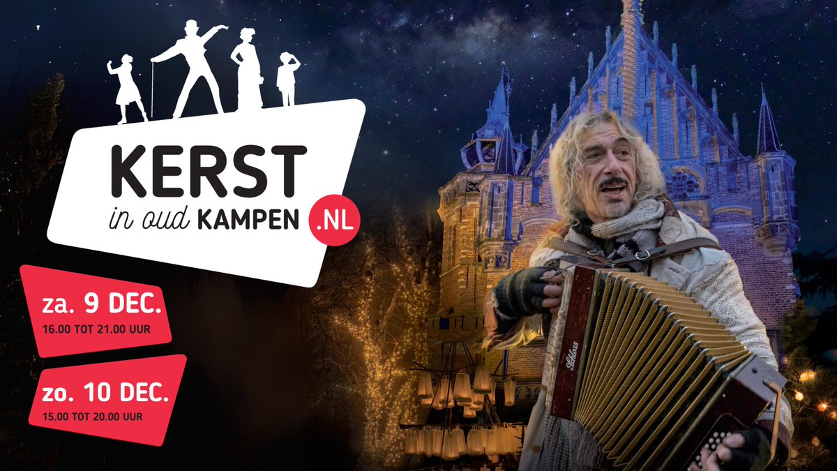 Oooh we kijken hier in Kampen al uit naar Kerst in oud Kampen! Kom je ook genieten van het theaterfestival midden in de historische binnenstad van Hanzestad Kampen! kerstinoudkampen.nl #visitKampen