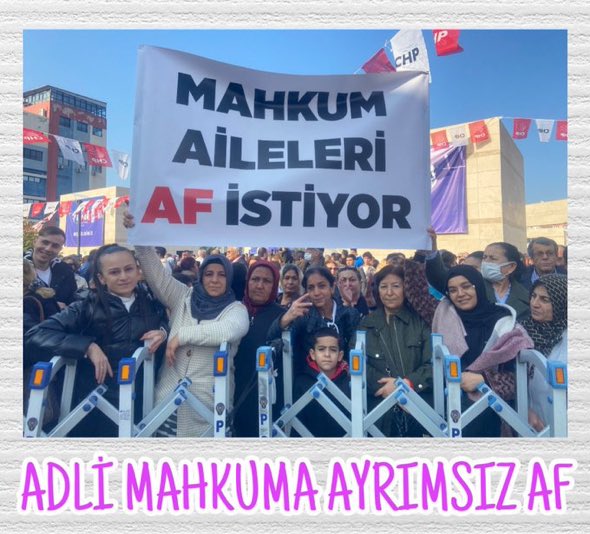 Gözü yaşlı Anneler için affedin 22 yıldır ülkemizde af yok çocuklar anne babalarına hasret adil yargılanma hak ihlali %77 

YılmazTunç ÇözümAF
<a href="/yilmaztunc/">Yılmaz TUNÇ</a> <a href="/ramazancan0071/">Ramazan CAN🇹🇷</a> <a href="/adalet_bakanlik/">T.C. Adalet Bakanlığı</a>