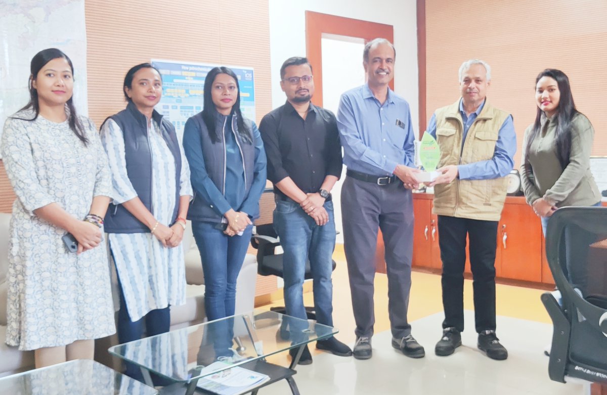BCPLOfficial's tweet photo. BCPL won the prestigious ‘23rd Annual Greentech Environment Award 2023’ for outstanding achievement in Environment Management in the category of "Environment Excellence".#greentechfoundation https://t.co/GWhHI74jDn
