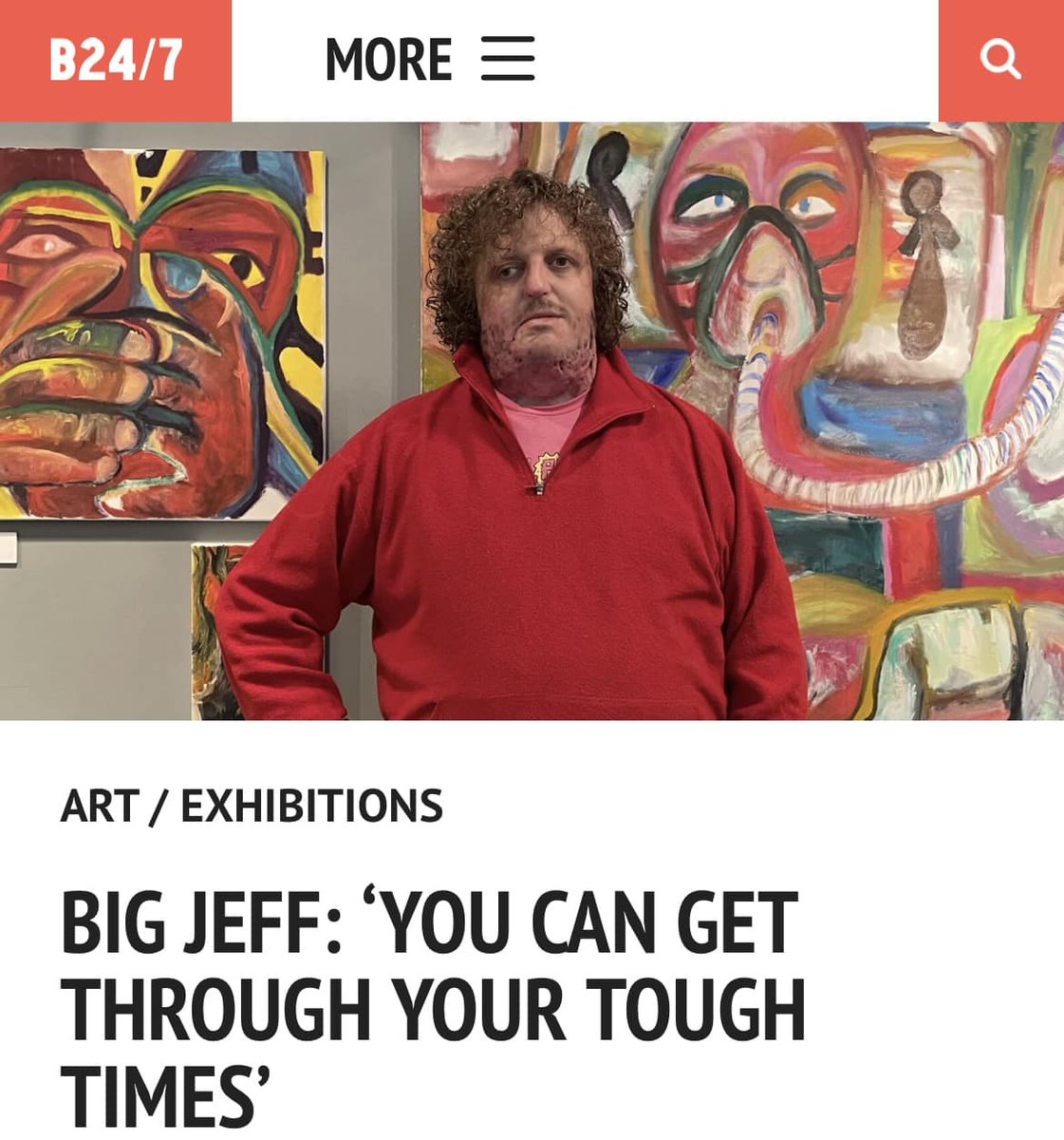 Big Jeff Johns Art (@bigjeffjohnsart) on Twitter photo Thank you <a href="/bristol247/">Bristol24/7</a> for your article on Jeff’s ‘STARE’ exhibition!
You can still catch the exhibition at @bristol_beacon until Friday 8th December.
Read the full article here: bristol247.com/.../big-jeff-y…
Team Big Jeff xx Thank you <a href="/bristol247/">Bristol24/7</a> for your article on Jeff’s ‘STARE’ exhibition!
You can still catch the exhibition at @bristol_beacon until Friday 8th December.
Read the full article here: bristol247.com/.../big-jeff-y…
Team Big Jeff xx