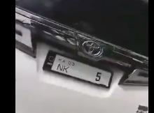mpbazoo's tweet photo. @HateDetectors Isn't this number plate illegal's ? https://t.co/dmrnUn7Ok5