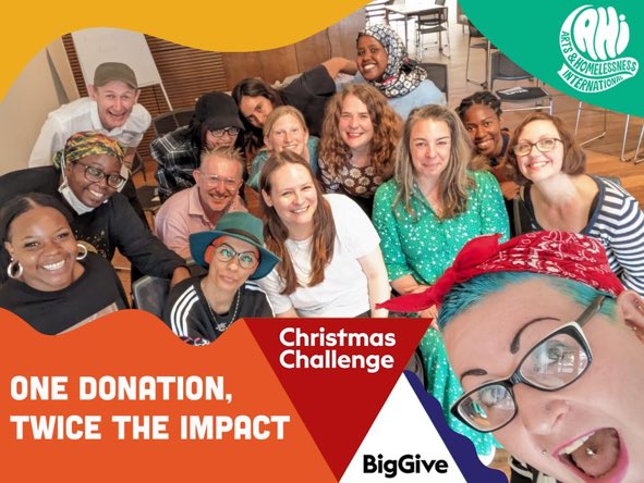 Really overwhelmed by the support @artshomelessint is getting for our @BigGive campaign to support our leadership programme for creatives who are or have been homeless - JUST 24 HOURS TO GO! All donations DOUBLED! donate.biggive.org/campaign/a0569…