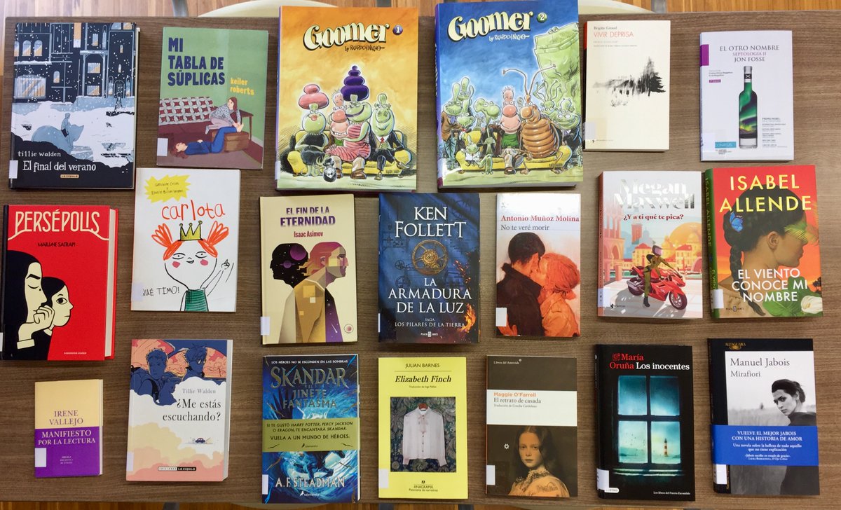 aytopielagos's tweet photo. La Biblioteca municipal Condes de la Mortera del @aytopielagos  en #Mortera recibe el mes de #Diciembre2023  con novedades para sus lectores https://t.co/549wmGA9yk https://t.co/e1ppibbYkG