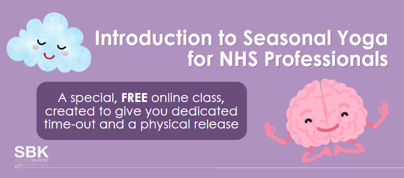 2023 is coming to a close and we're inviting you to relax and unwind at our Introduction to Seasonal Yoga session🧘‍♀️

This is a FREE session for NHS professionals to give you a dedicated time-out to reconnect your mind and body🧠

Set your own pace and work at your own ability