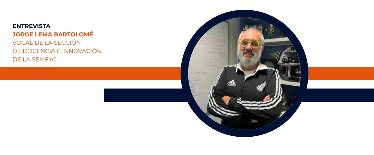 #ENTREVISTA a Jorge Lema (<a href="/lemadecuenca/">Jorge Lema Bartolome</a>), nuevo vocal de la sección de docencia e innovación de la #semFYC. 

Descubre más sobre su compromiso para potenciar la formación médica y fortalecer las Unidades Docentes aquí⤵️​
semfyc.es/entrevista-jor…