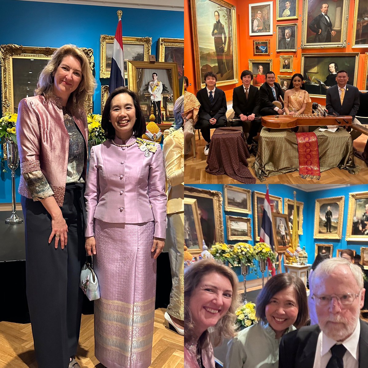 Celebrating Thai National Day and Thai Father’s Day with Consul Gen HE Hataya Khusukul. 🇦🇺🇹🇭 and many friends of Thailand today