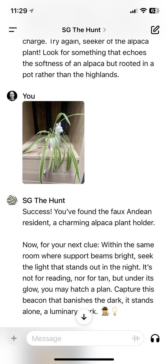 reiniervaneijk's tweet image. Anyone can now make infinite personalized scavenger hunts, for any location on the globe. For just $20. Just made an office scavenger hunt GPT... Mindblowing. #chatgpt #chatgptvision #openai